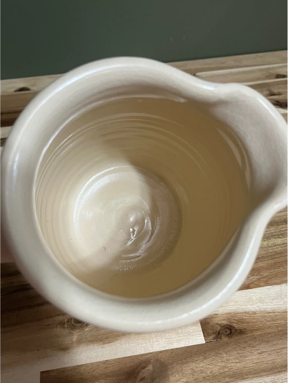 East Texas Pottery Hand-Painted Floral Heart Ceramic Pitcher, Microwave and Dish